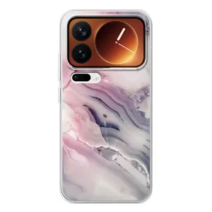 Мраморний чехол на Xiaomi 17 Pro (VPrint) (Пурпурний Мрамор)