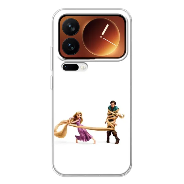 Чохол з принтом «Рапунцель та Флін» для Xiaomi 17 Pro Чохол з принтом «Рапунцель та Флін» для Xiaomi 17 Pro