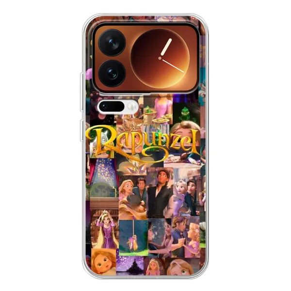 Чохол з принтом «Колаж Рапунцель» для Xiaomi 17 Pro Чохол з принтом «Колаж Рапунцель» для Xiaomi 17 Pro