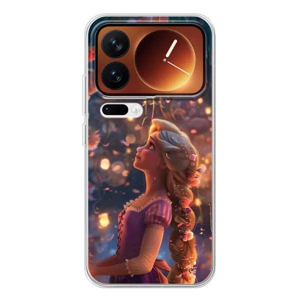 Чохол з принтом «Рапунцель ліхтарики» для Xiaomi 17 Pro Чохол з принтом «Рапунцель ліхтарики» для Xiaomi 17 Pro