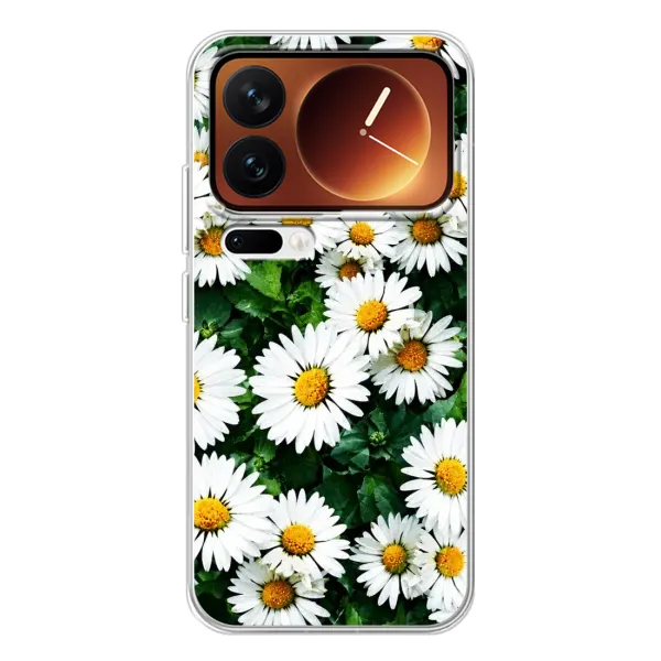 Чохол з принтом «Ромашки» для Xiaomi 17 Pro Чохол з принтом «Ромашки» для Xiaomi 17 Pro