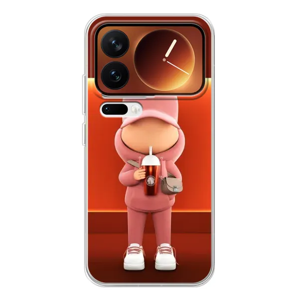 Чехол с принтом «С Кофе» для Xiaomi 17 Pro Чехол с принтом «С Кофе» для Xiaomi 17 Pro