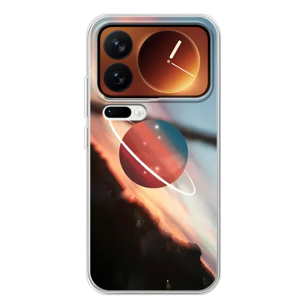 Чехол с принтом «Сатурн» для Xiaomi 17 Pro