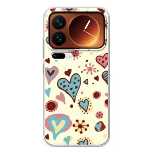 Чехлы для любимой на Xiaomi 17 Про (VPrint) (Сердечки)