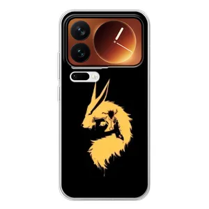 Naruto Anime Чохли для Xiaomi 17 Про (AlphaPrint) (силует Курама Наруто)