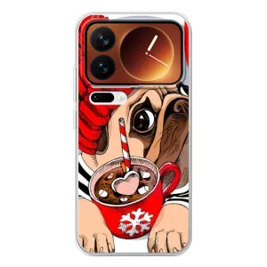 Чохли з собаками для Xiaomi 17 Pro (VPrint) (Песик в шапці)