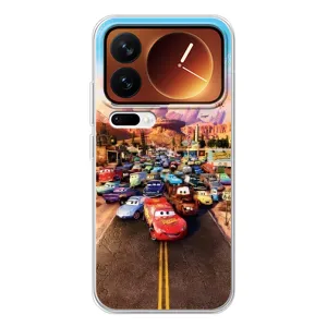 Силіконовий чохол Маквін для Xiaomi 17 Pro (Тачки на трасі)