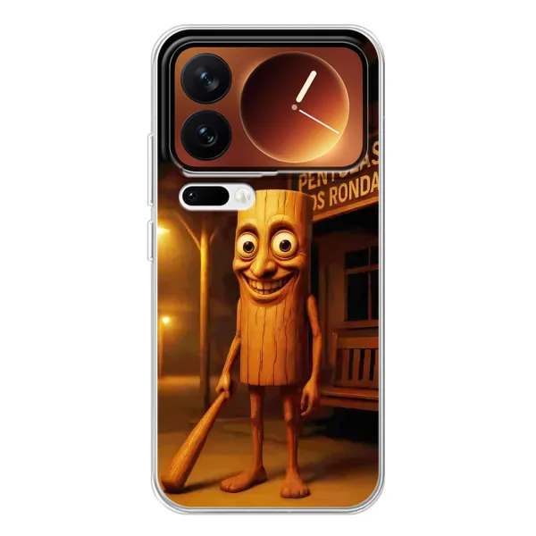 Чехол с принтом «Тунг тунг сахур» для Xiaomi 17 Pro Чехол с принтом «Тунг тунг сахур» для Xiaomi 17 Pro