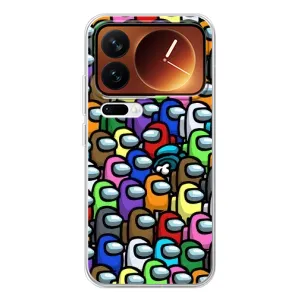 Чохли Амонг Ас для Xiaomi 17 Pro (AlphaPrint) (Убитий)