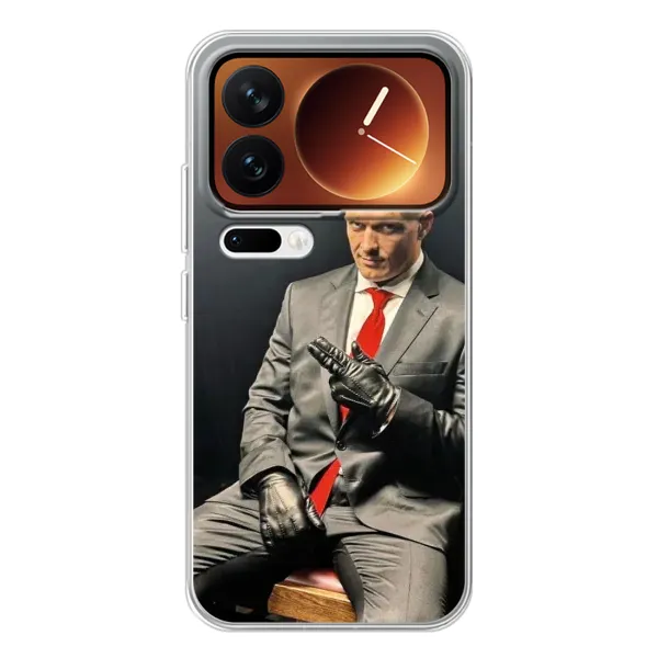 Чехол с принтом «Усик Hitman» для Xiaomi 17 Pro Чехол с принтом «Усик Hitman» для Xiaomi 17 Pro