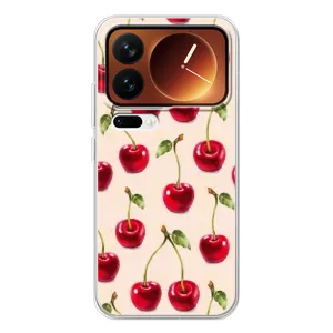 Чохли з фруктами для Xiaomi 17 Pro (VPrint) (Черешня)