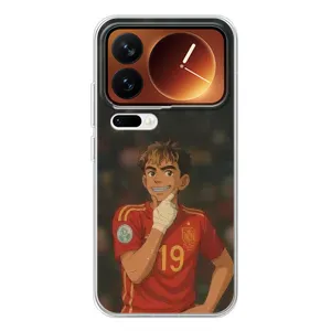 Чохол з футболістом Ламін Ямаль Xiaomi 17 Pro (Ямаль аніме)
