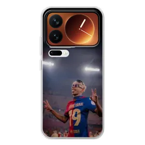 Чохол з футболістом Ламін Ямаль Xiaomi 17 Pro (Ямаль на стадіоні)