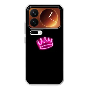 Чохол з Короною Xiaomi 17 Про - (AlphaPrint) (Яскрава корона)