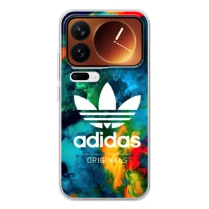 Чохли Адидас для Xiaomi 17 Pro (AlphaPrint) (Яскравий Адідас)
