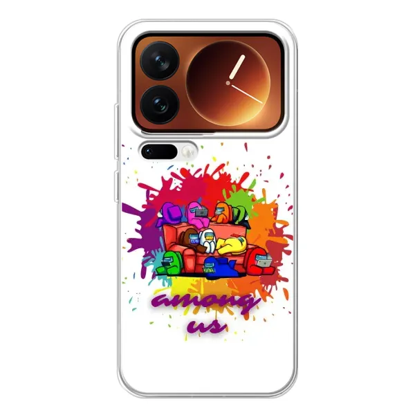 Чехол с принтом «Яркий АмонгАс» для Xiaomi 17 Pro