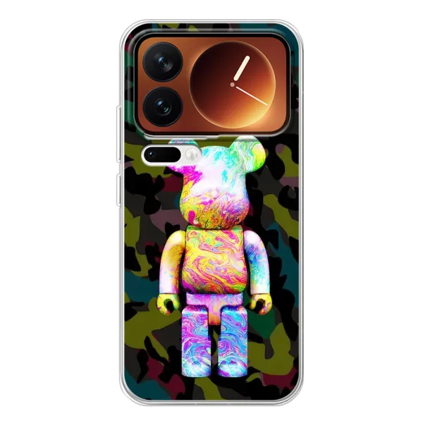 Чехол с принтом «Яркий Bearbrick» для Xiaomi 17 Pro
