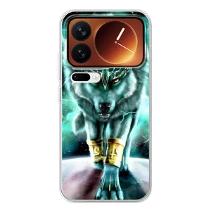 Захисні чохли для Xiaomi 17 Про (AlphaPrint) (ХІТ продаж) ВОВК (Яскравий вовк)