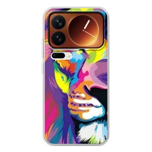 Чохол з картинкою ЛЕВ для Xiaomi 17 Pro (VPrint) (Яскравий Лев)