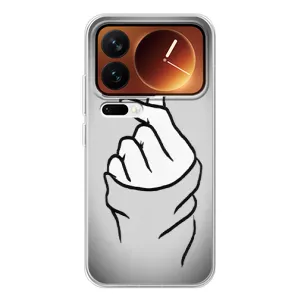 Чохол з принтом для Xiaomi 17 Pro (AlphaPrint - Знак сердечка) (Значок Love)