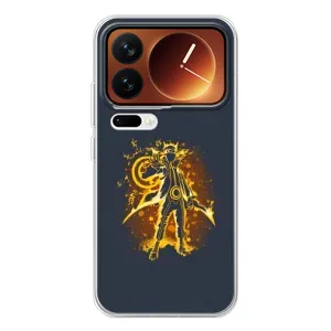 Naruto Anime Чохли для Xiaomi 17 Про (AlphaPrint) (золотий Наруто)