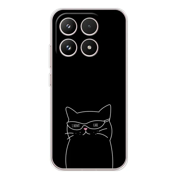 Чехол с принтом «Равнодушный кот» для Xiaomi 17