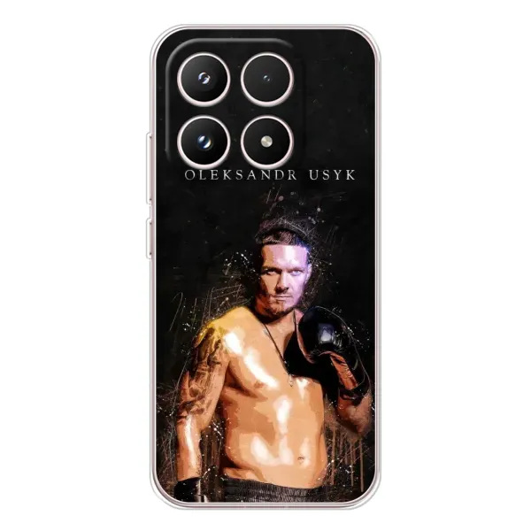 Чехол с принтом «Боксер Александр Усик» для Xiaomi 17 Чехол с принтом «Боксер Александр Усик» для Xiaomi 17