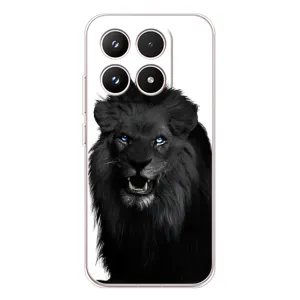 Чехлы с картинками животных Xiaomi 17 (Черный ЛЕВ)