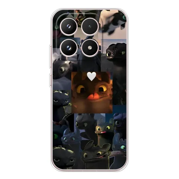 Чехол с принтом «Дракон коллаж» для Xiaomi 17