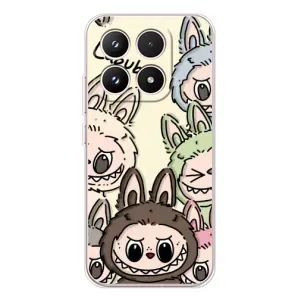 Чохол з Лабубу на Xiaomi 17 (Золота мавпа Bored Ape)