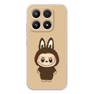 Чохол з Лабубу на Xiaomi 17 (Bored Ape в червоному)