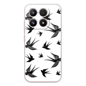 Чехол с птицами на Xiaomi 17 (VPrint) (Ласточки)