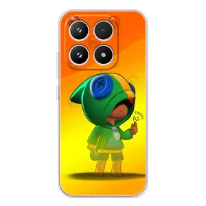 Чехол для Xiaomi 17 Бравл Старс (VPrint) (Хлопчик Леон)