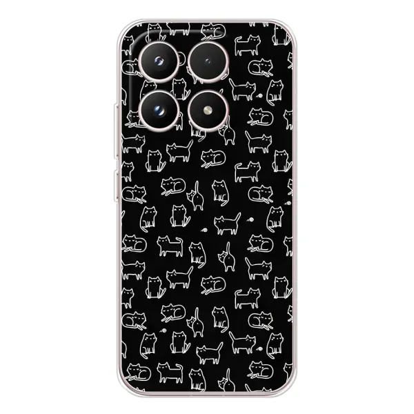 Чехол с принтом «Меленькие котики» для Xiaomi 17