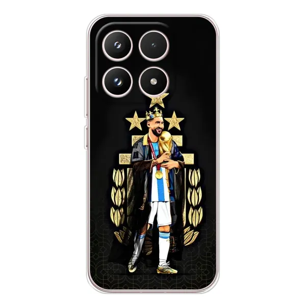 Чехол с принтом «Месси Король» для Xiaomi 17