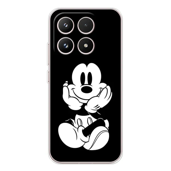 Чехол с принтом «Микки на черном» для Xiaomi 17 Чехол с принтом «Микки на черном» для Xiaomi 17