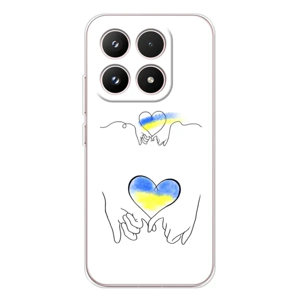 Чехол с принтом «Мир Украине» для Xiaomi 17
