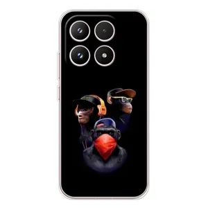Чохол з Мавпами Xiaomi 17 - (AlphaPrint) (Три мавпи)