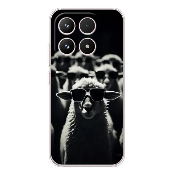 Чохол з принтом «Овечка в окулярах» для Xiaomi 17