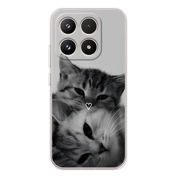 Чехол с принтом «Пара котов» для Xiaomi 17