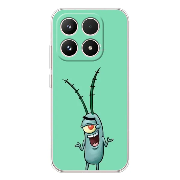 Чохол з принтом «Персонаж Планктон» для Xiaomi 17 Чохол з принтом «Персонаж Планктон» для Xiaomi 17