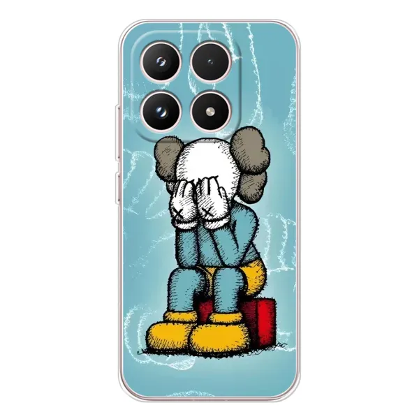 Чехол с принтом «Плач Bearbrick» для Xiaomi 17