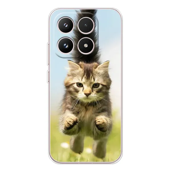 Чехол с принтом «Прыжок кота» для Xiaomi 17