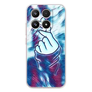 Чохол з принтом для Xiaomi 17 (AlphaPrint - Знак сердечка)