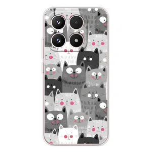 Чехлы с Котиками для Xiaomi 17 (VPrint) (Рисованные котики)