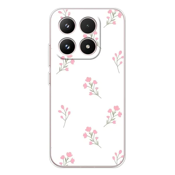Чехол с принтом «Розовые цветы» для Xiaomi 17 Чехол с принтом «Розовые цветы» для Xiaomi 17
