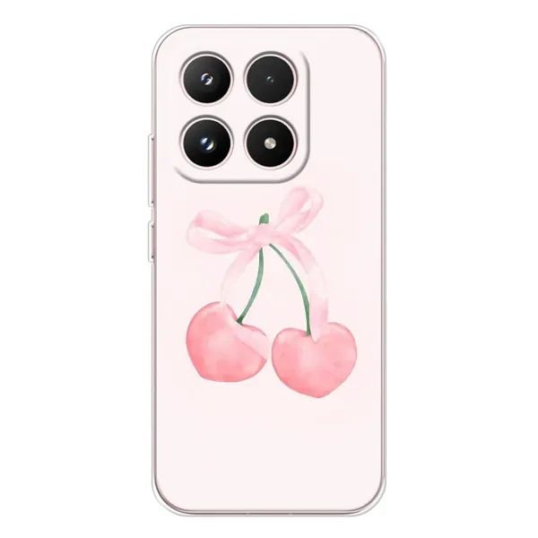 Чехол с принтом «Розовые вишни» для Xiaomi 17 Чехол с принтом «Розовые вишни» для Xiaomi 17