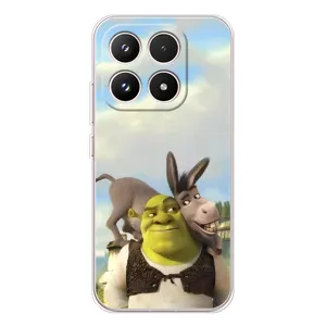 Чохол з мультфільмом Шрек на Xiaomi 17 (Шрек та Осел)