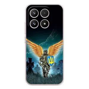 Чехлы с картинкой ЗСУ для Xiaomi 17 (AlphaPrint) (Солдат ЗСУ)