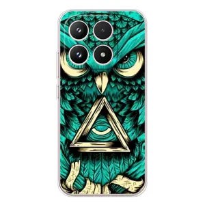 Чехол с птицами на Xiaomi 17 (VPrint) (Сова с глазом)